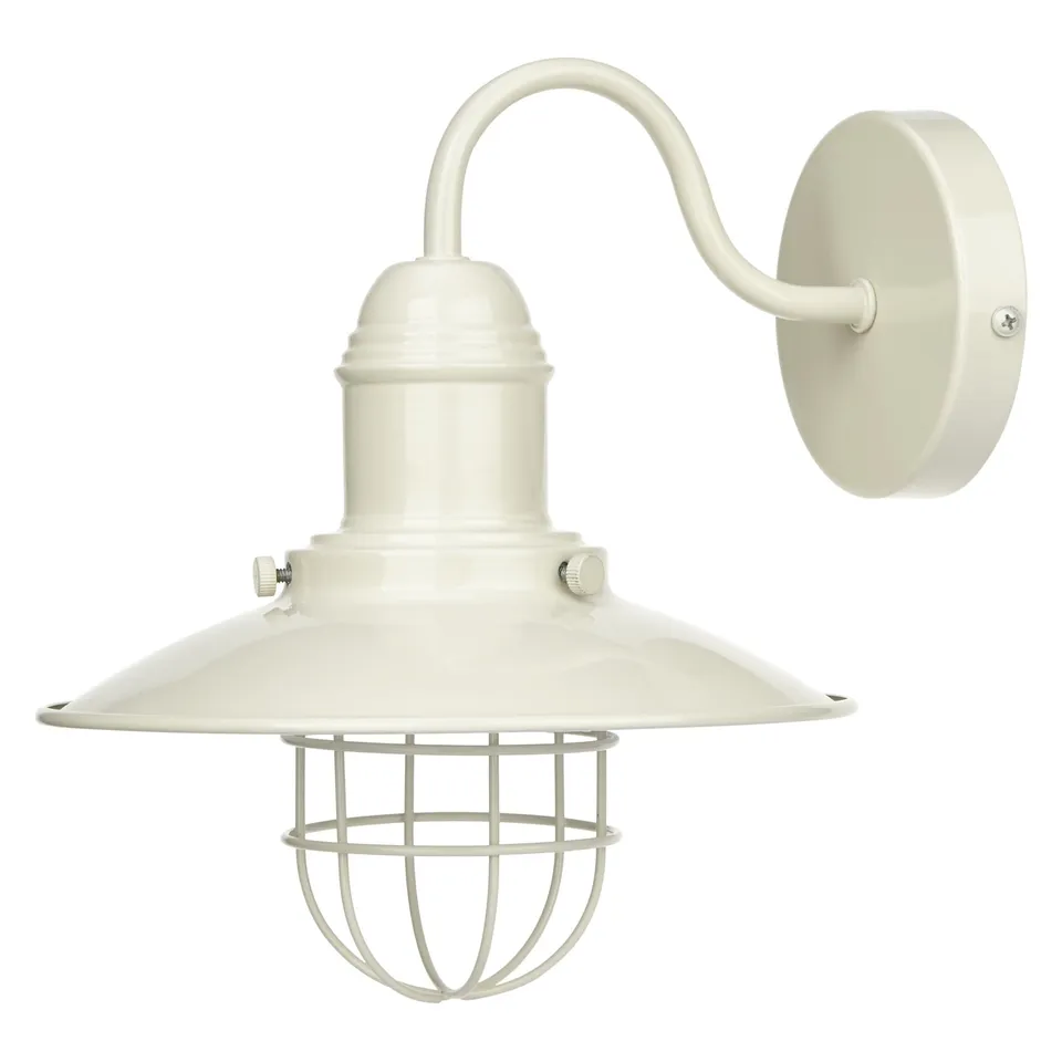 BAMBURGH OUTDOOR WALL LIGHT - CREAM
