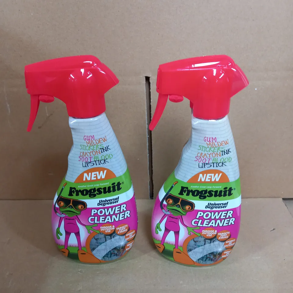 FROGSUIT INDOOR & OUTDOOR POWER CLEANER X2