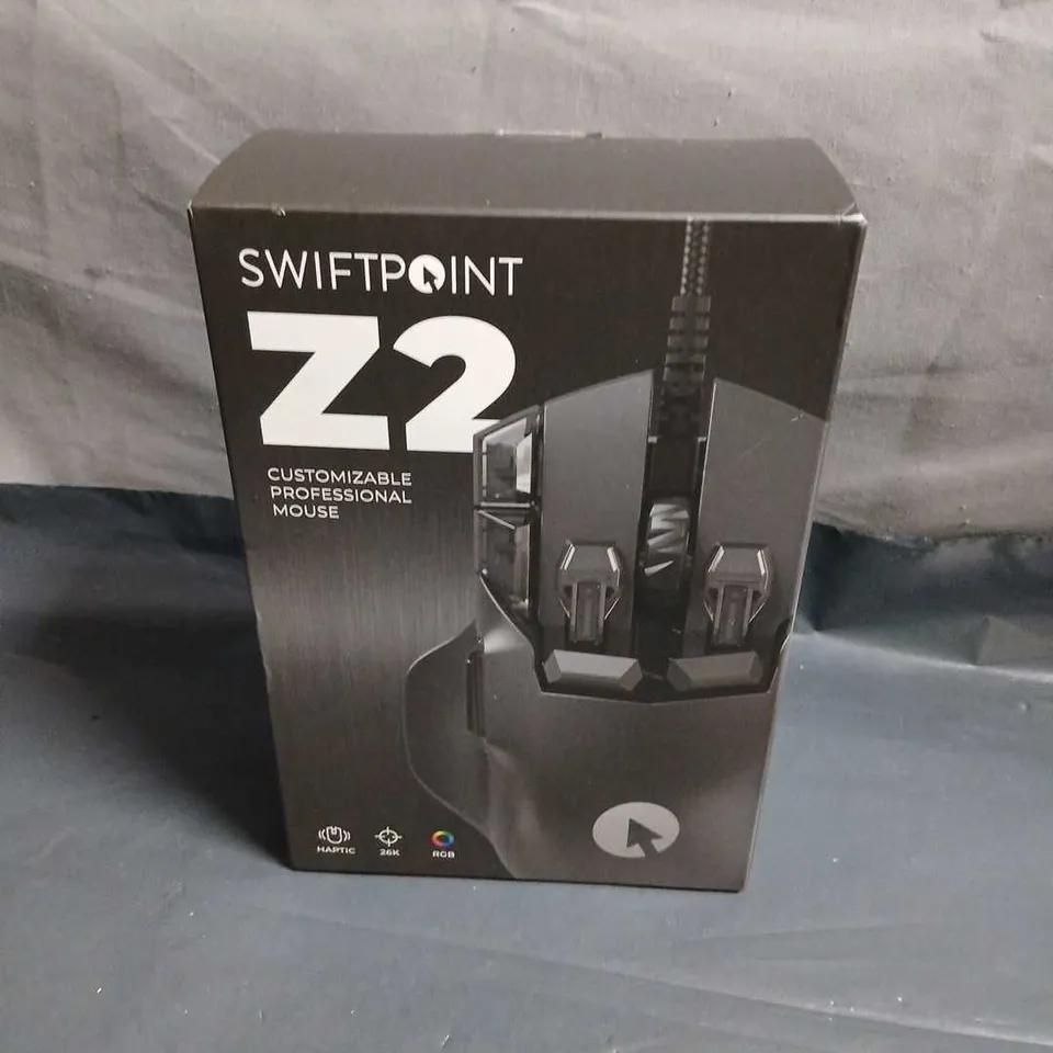 SWIFTPOINT Z2 CUSTOMIZABLE PROFESSIONAL MOUSE – BOXED