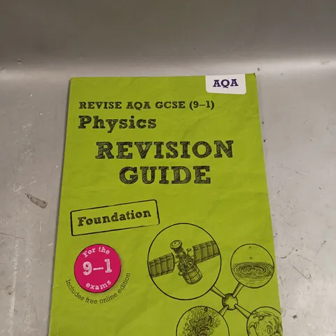 PEARSON REVISE AQA GCSE (9-1) PHYSICS REVISION GUIDE