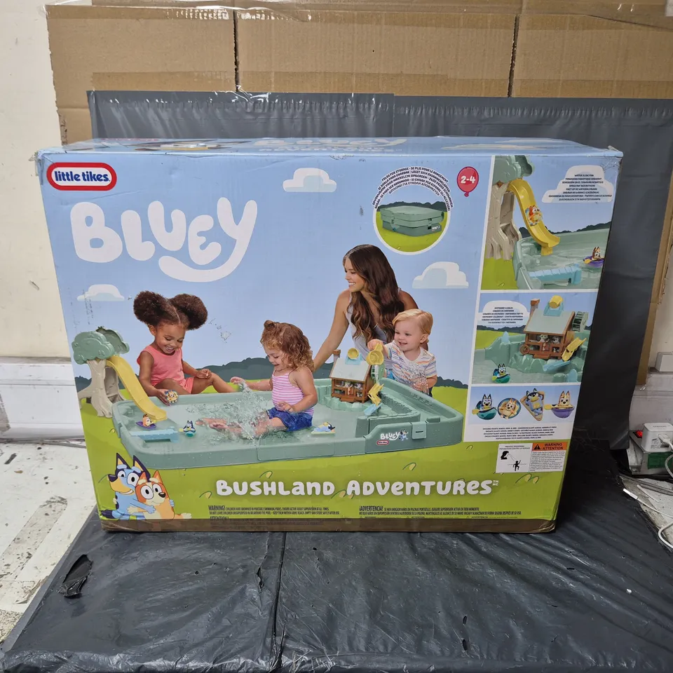 BOXED LITTLE TIKES BLUEY BUSHLAND ADVENTURE