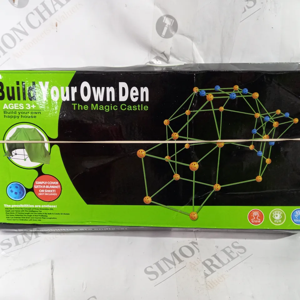 BOXED BUILD YOUR OWN DEN THE MAGIC CASTLE 