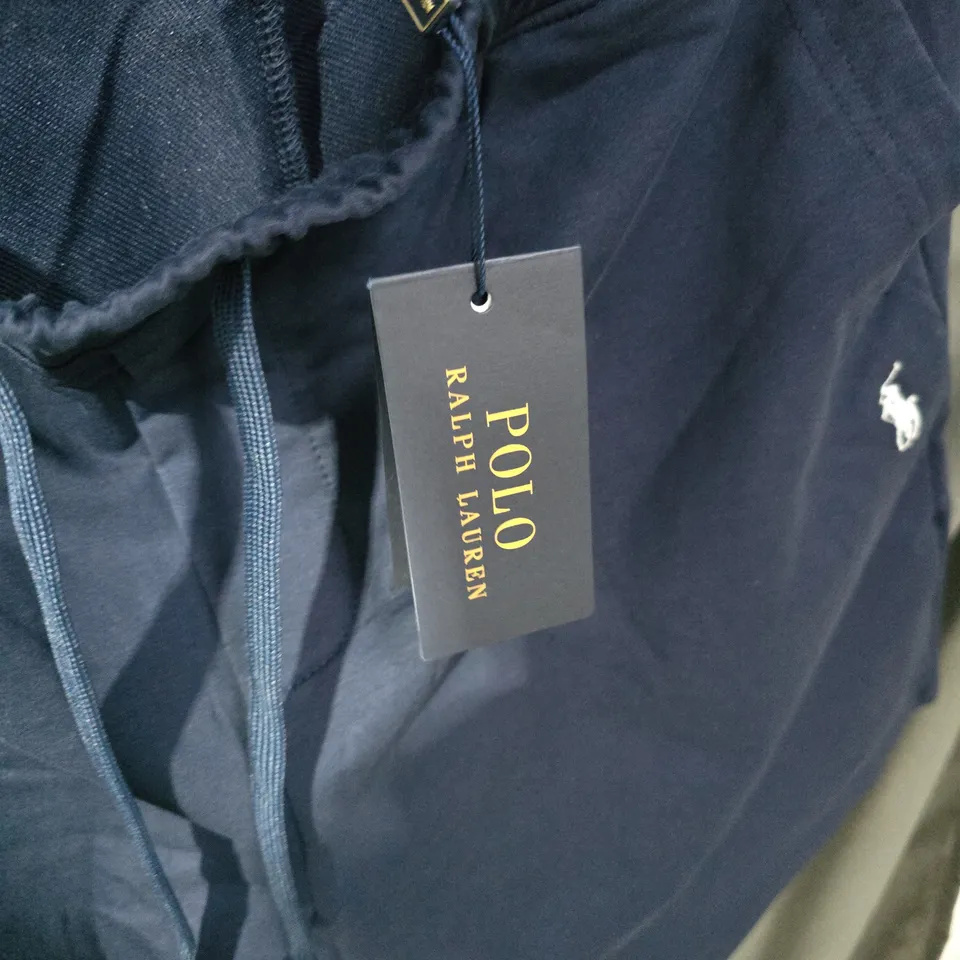 POLO RALPH LAUREN NAVY DRAWSTRING SHORTS – MEN'S, UK L