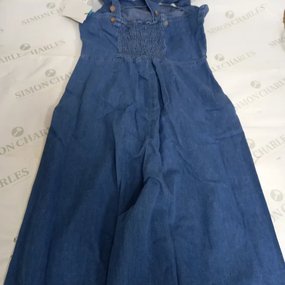 NOBODYS CHILD DENIM MAISIE JUMPSUIT - UK 8