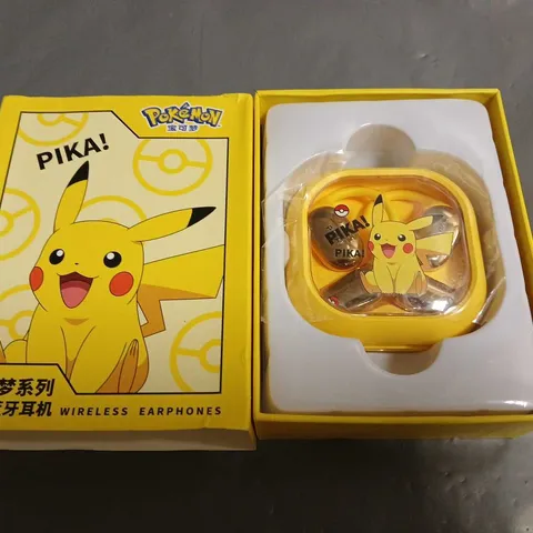 BXED POKEMON PIKA WIRELESS EARPHONES