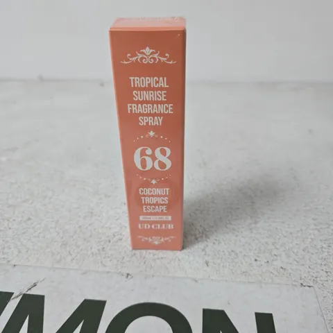 UD CLUB TROPICAL SUNRISE FRAGRANCE SPRAY – COCONUT TROPICS ESCAPE, 68