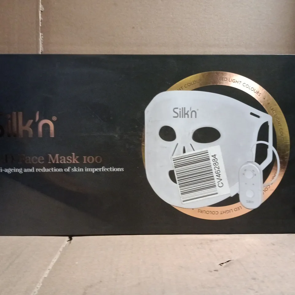 BOXED SILK'N LED FACE MASK 100 ANTI-AGEING DEVICE