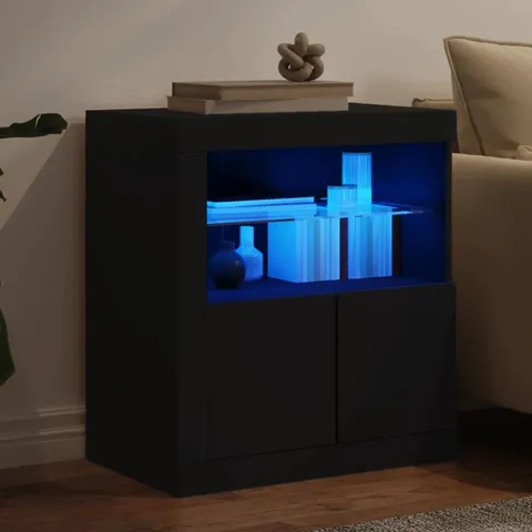 BOXED BASILIKI SIDEBOARD WITH LED LIGHTS