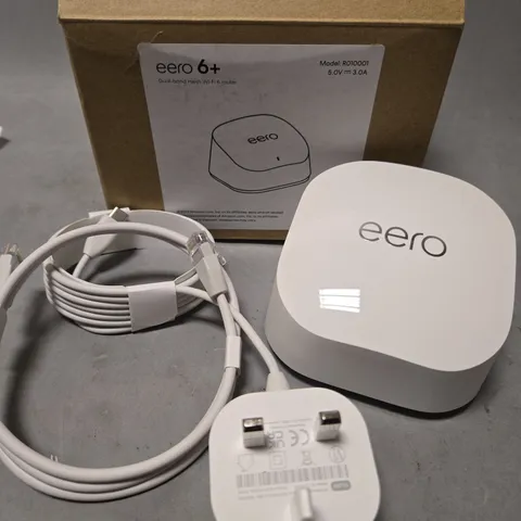 BOXED EERO 6+ DUAL BAND MESH WI-FI 6 ROUTER