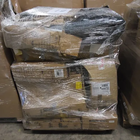 PALLET TO CONTAIN ASSORTED HOUSEHOLD ITEMS AND CONSUMER PRODUCTS. INCLUDING BOXED FURNITURE ETC