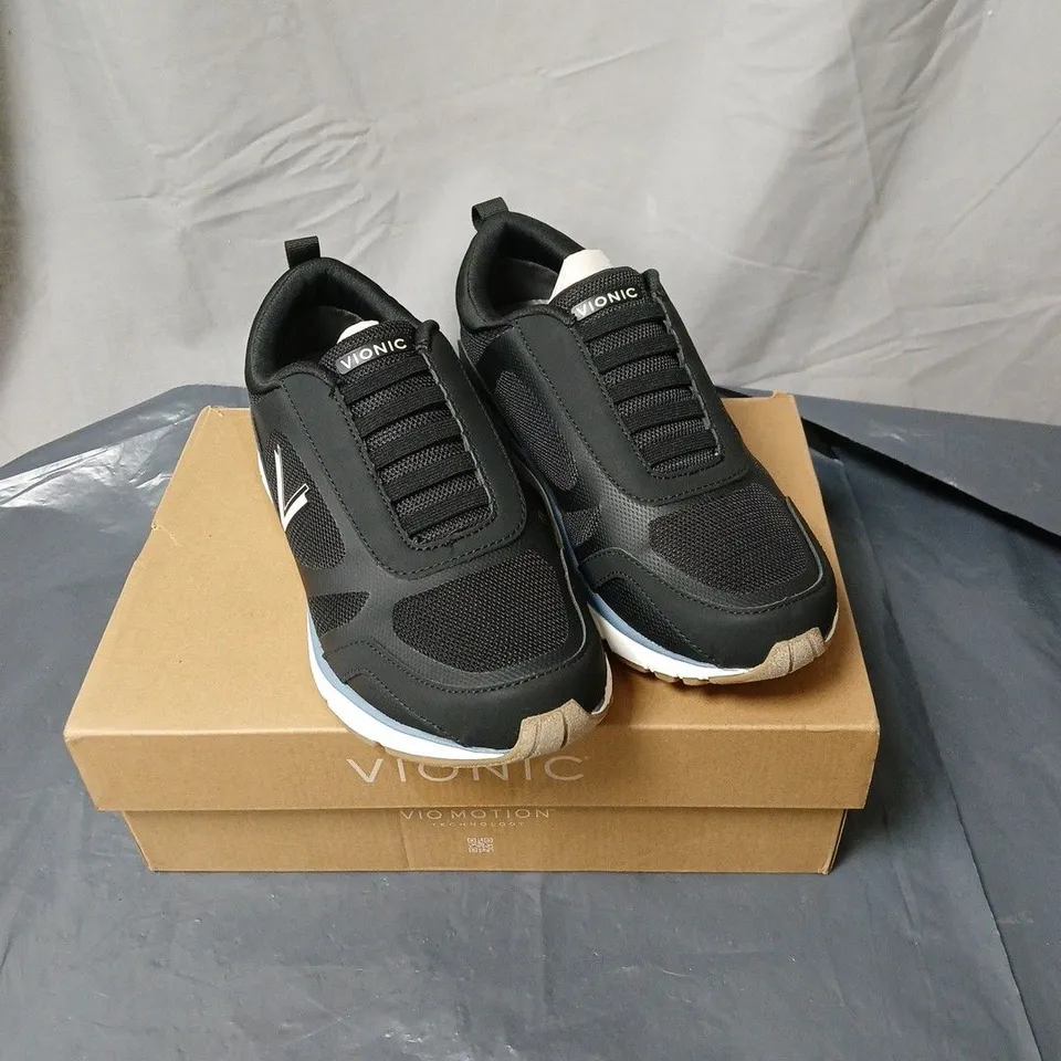 VIONIC DARCY TRAINER BLACK SIZE UK 7
