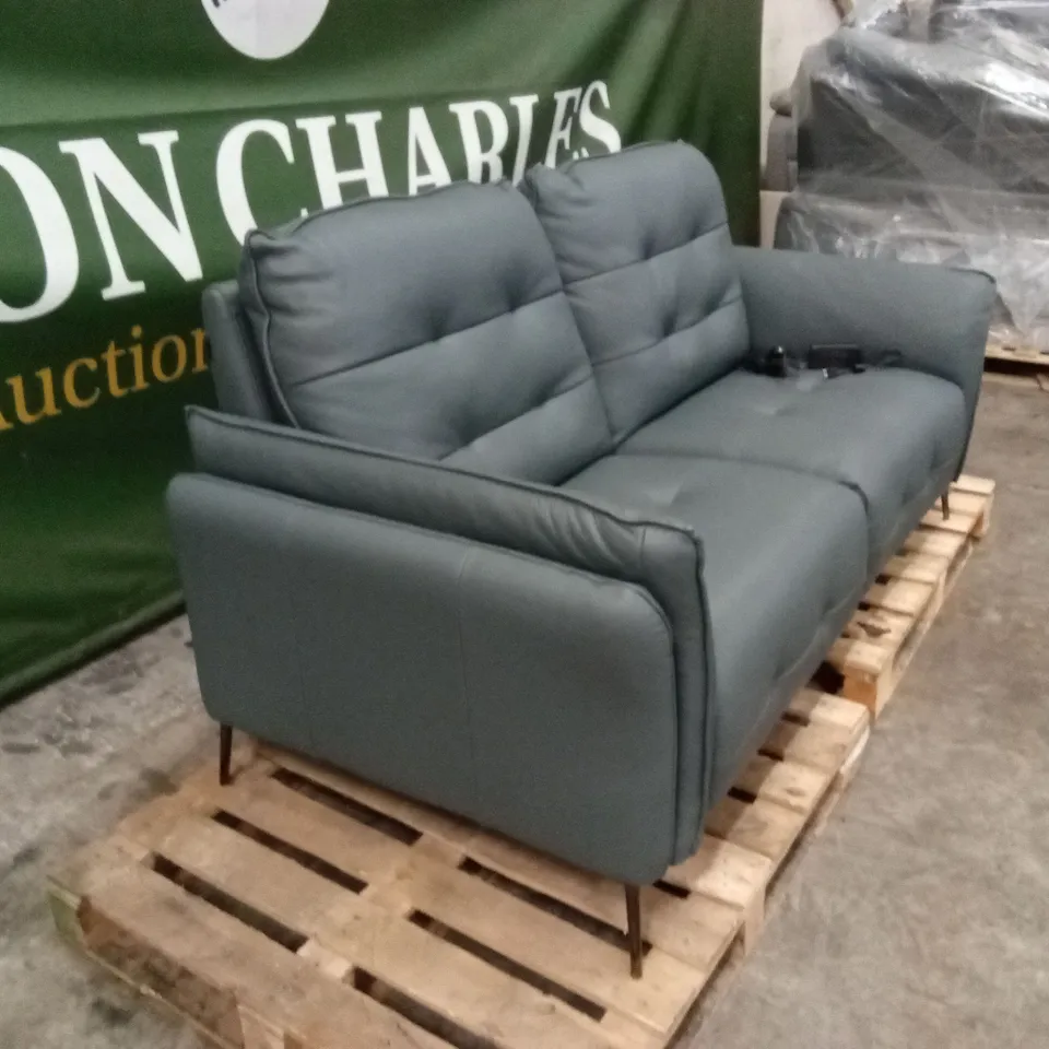 QUALITY DESIGNER ITALIAN MADE BOLZANO 2 SEATER ELECTRIC RECLINER LOVESEAT SOFA