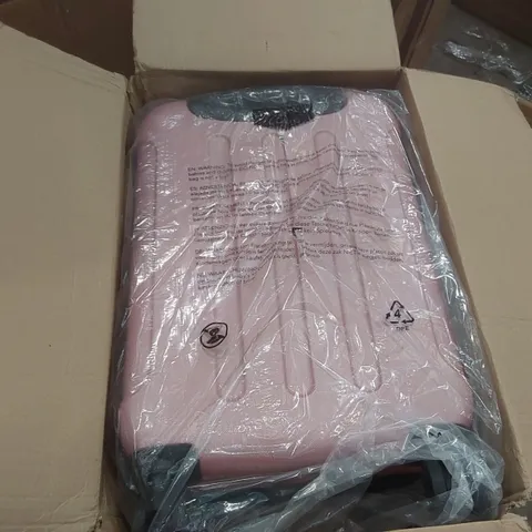 BOXED LUGG LIGHTWEIGHT TRAVEL SUITCASE 