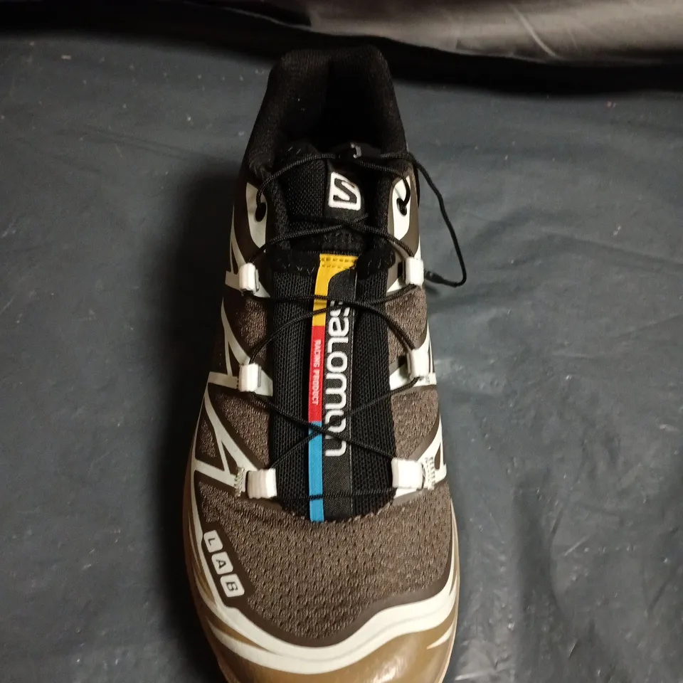 PAIR OF SALOMON TRAIL RUNNING SHOES –UK SIZE 6