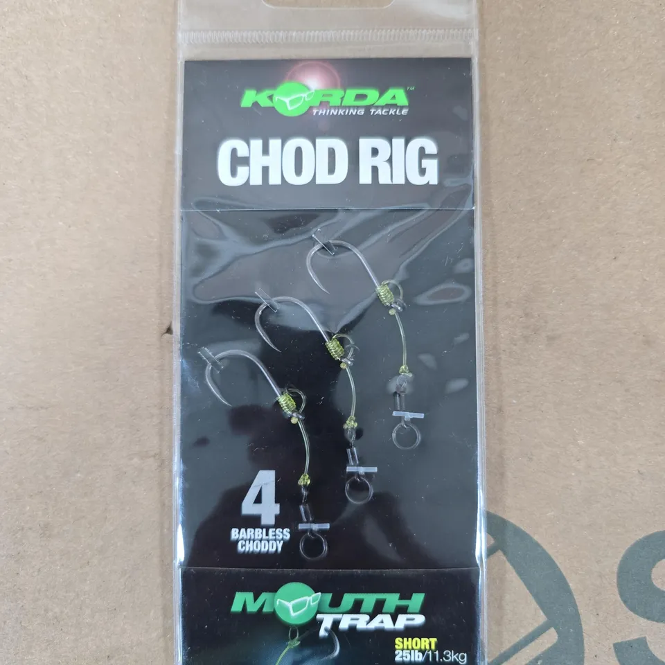 KORDA CHOD RIG BARBLESS CHODDY MOUTH TRAP 