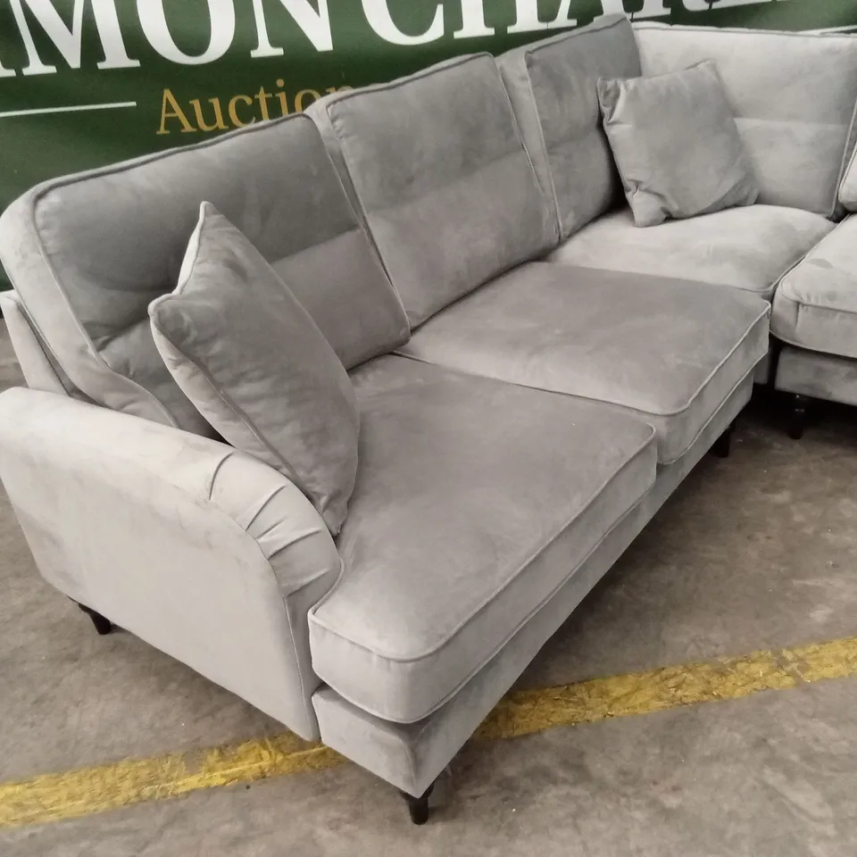 VICTORIA FABRIC CORNER GROUP SOFA RRP £1119