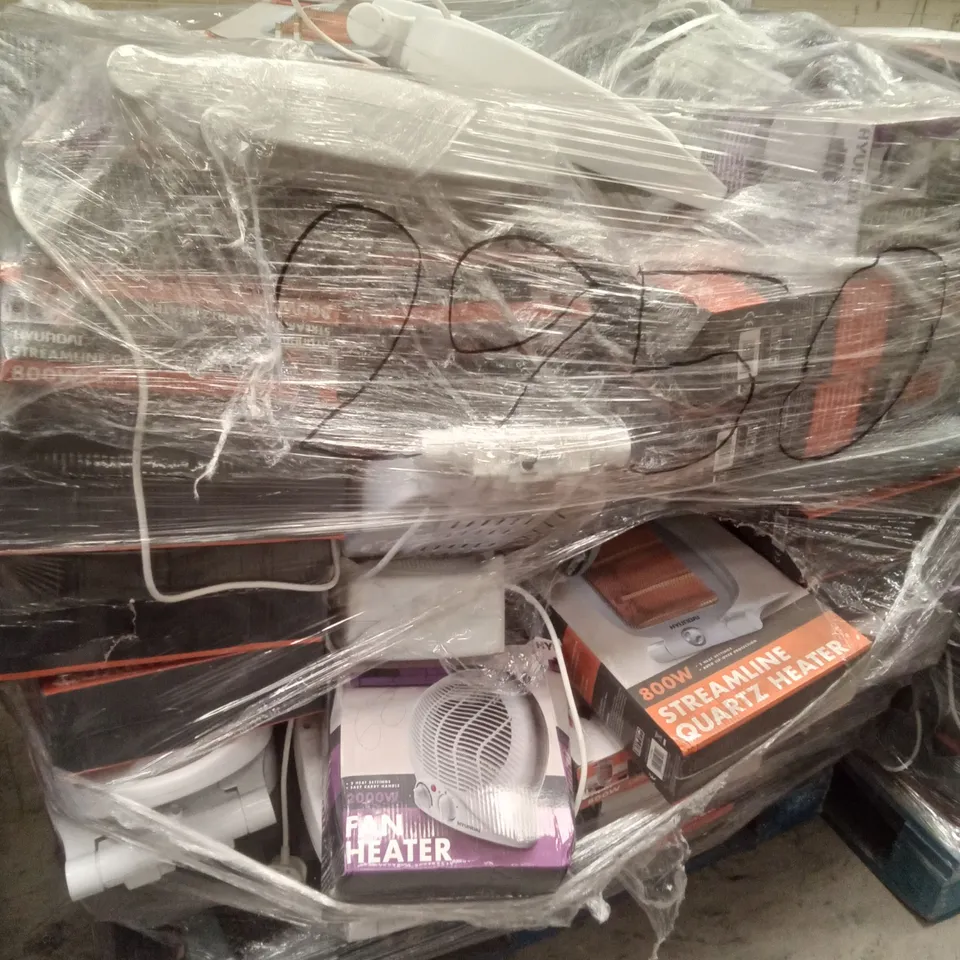 PALLET OF APPROXIMATELY 55 ASSORTED HEATERS