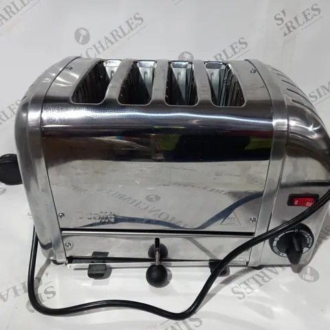BOXED DUALIT 4 SLOT VARIO CLASSIC TOASTER WITH TWO SANDWICH CAGES