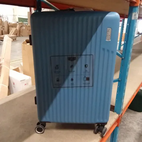 LUGG TRAVEL SUITCASE - BLUE