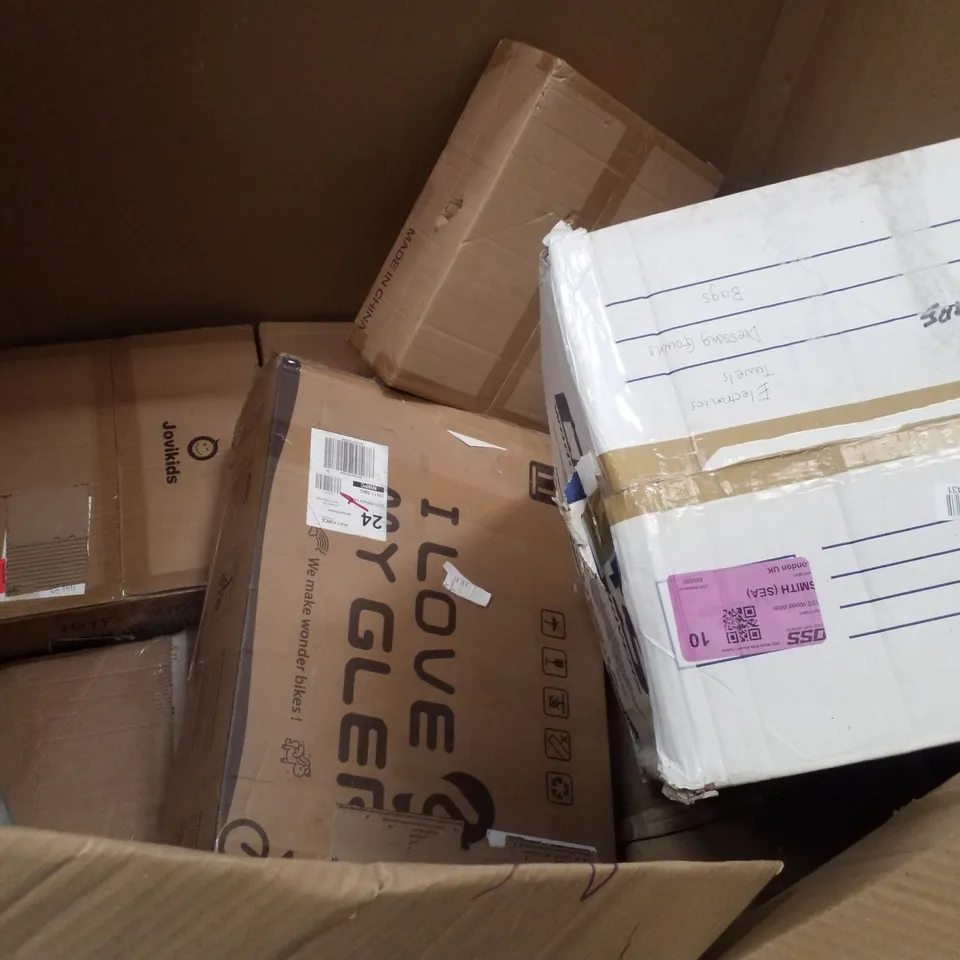 PALLET CONTAINING ASSORTED PRODUCTS INCLUDING SHOWER CHAIR, RETRACTABLE SAFTEY GATE, BABY WALKER, BOOSTER SEAT & TOILET SEAT 