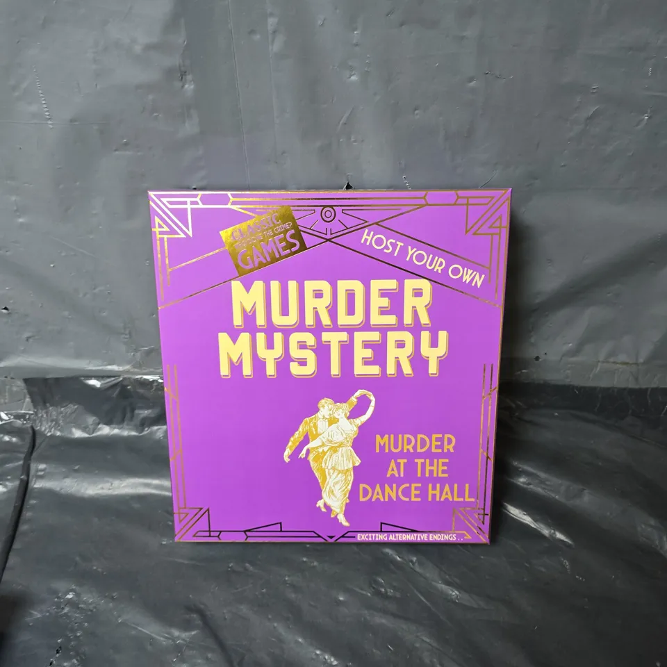 BOXED AND SEALED MURDER MYSTERY MURDER AT THE DANCE HALL GAME