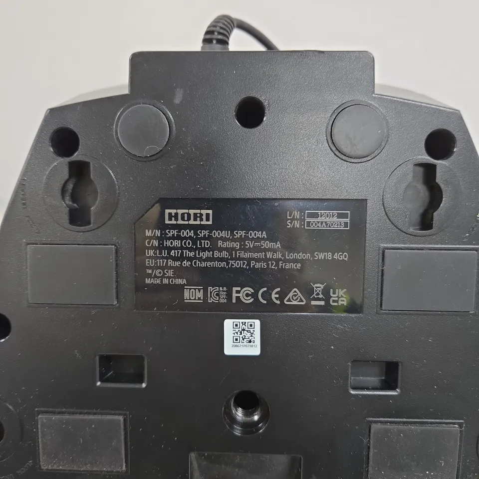 HORI SPF-004 STEERING WHEEL WITH PEDALS FOR PLAYSTATION – USB WIRED