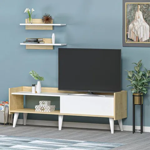 BOXED LANGDON ENTERTAINMENT UNIT FOR TVS