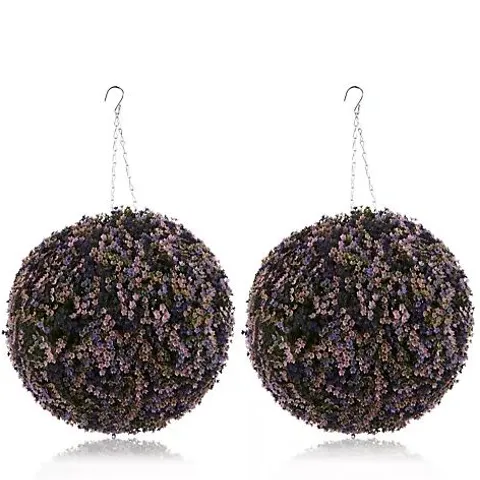 Outlet Garden Reflections Set of 2 Topiary Spheres