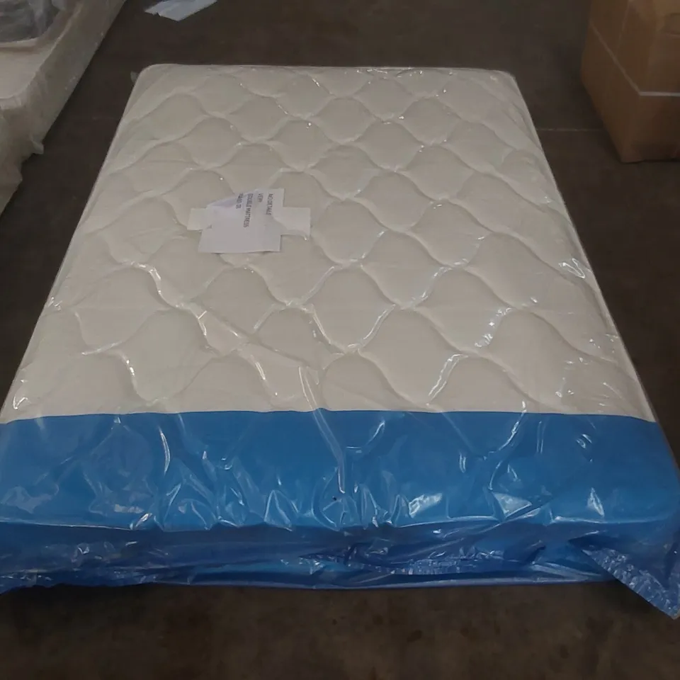 QUALITY BAGGED AIRSPRUNG 4'6 DOUBLE MATTRESS