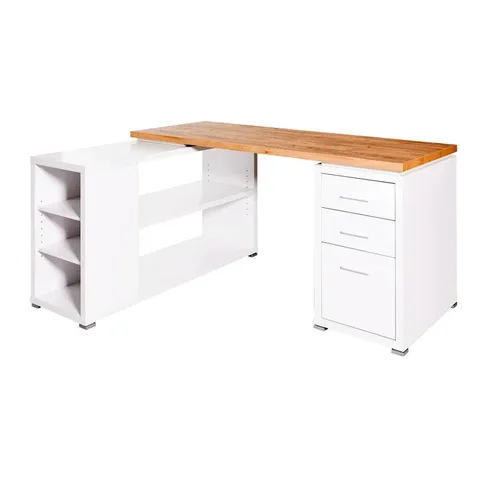 BOXED JEDDIAH L-SHAPE DESK (1 BOX)