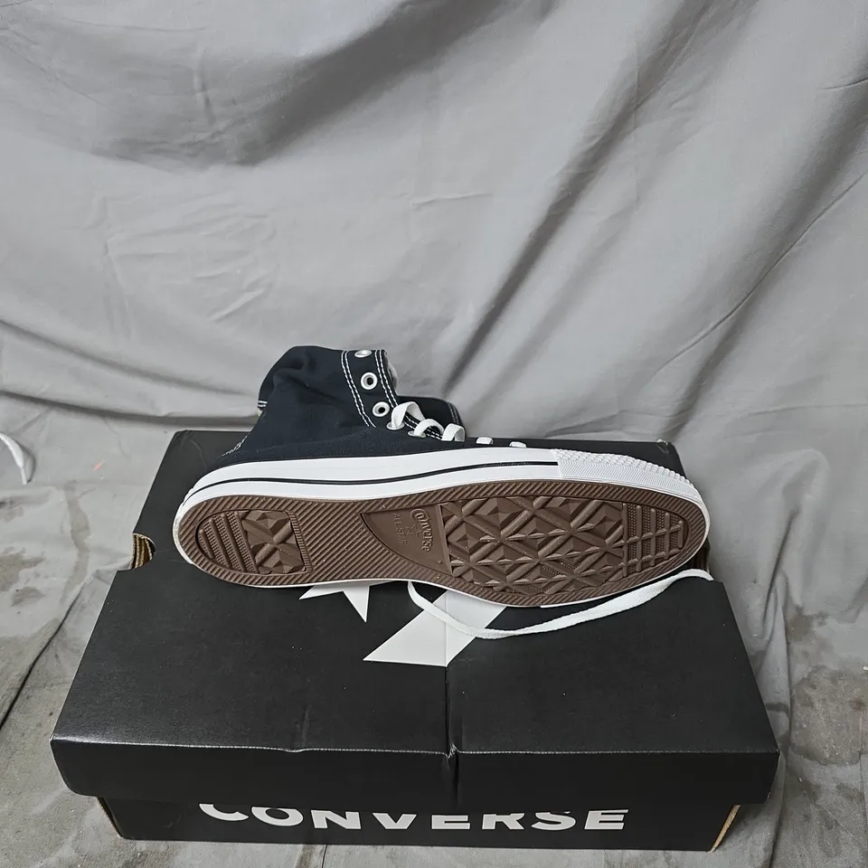 CONVERSE CHUCK TAYLOR ALL STAR HIGH-TOP SNEAKERS – BLACK SIZE 9.5