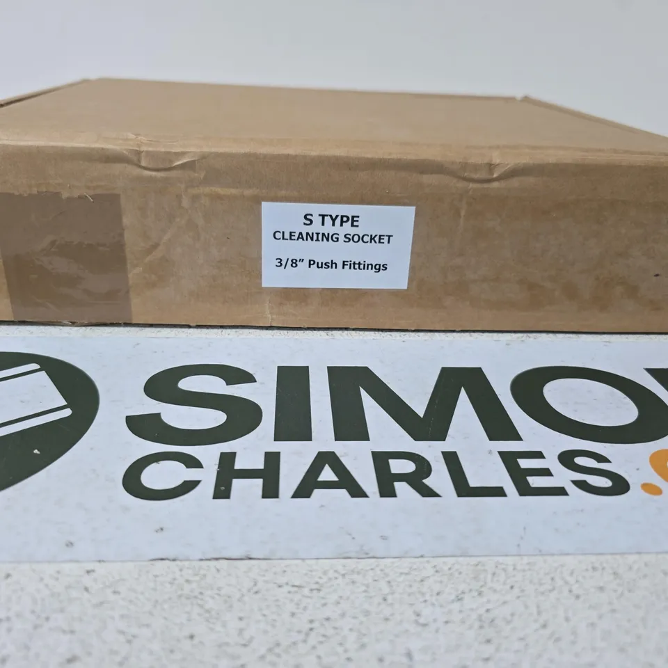 S TYPE CLEANING SOCKET 3/8" PUSH FITTINGS – BOXED PACK OF 10