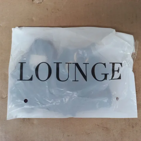 BAGGED LOUNGE SELENE THONG IN FIG SIZE SMALL