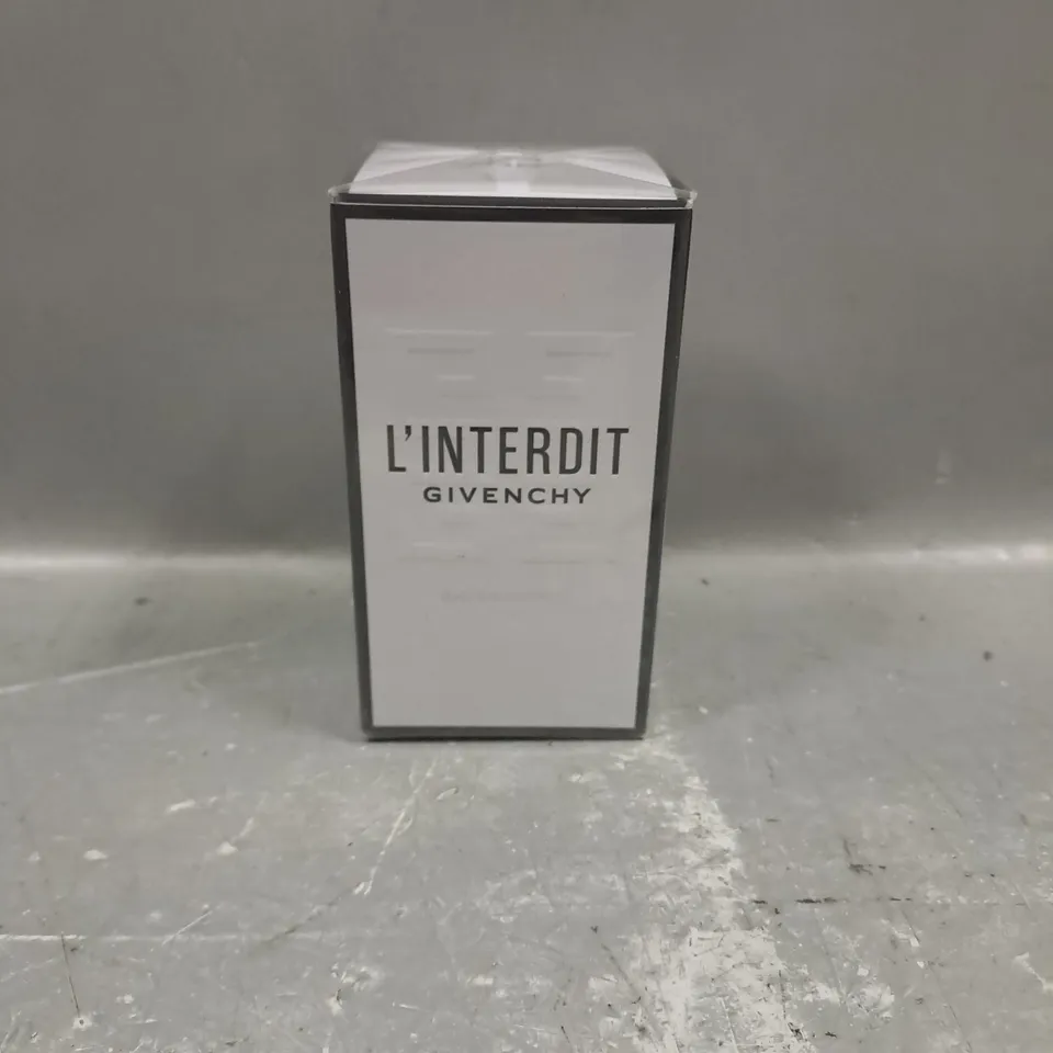 BOXED AND SEALED L'INTERDIT GIVENCHY EAU DE PARFUM 50ML