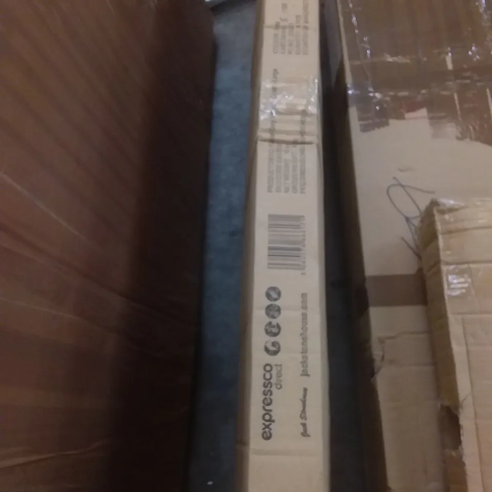 BOXED EXPRESSO DIRECT PRINTED RADIATOR COVER - GREY