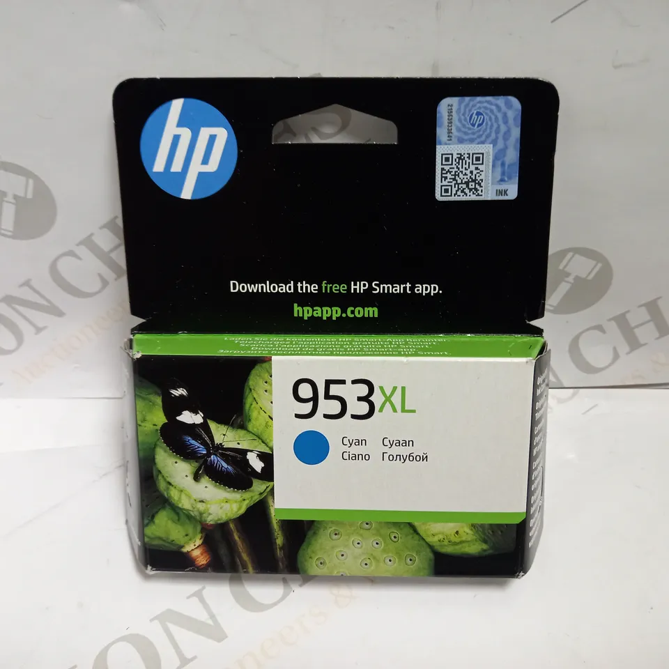 HP 953XL ORIGINAL INK CARTRIDGE HIGH YIELD CYAN