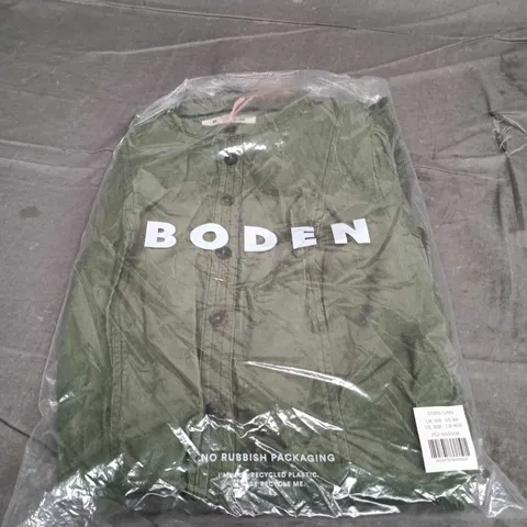 BODEN D1325 GREEN JACKET, UK 12R (US 8R) WOMEN'S