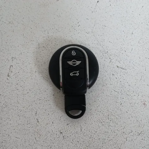 MINI Car Key Fob with Removable Metal key