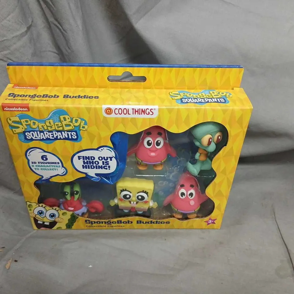 SPONGEBOB SQUAREPANTS BUDDIES 6-FIGURE SET – PACKAGED