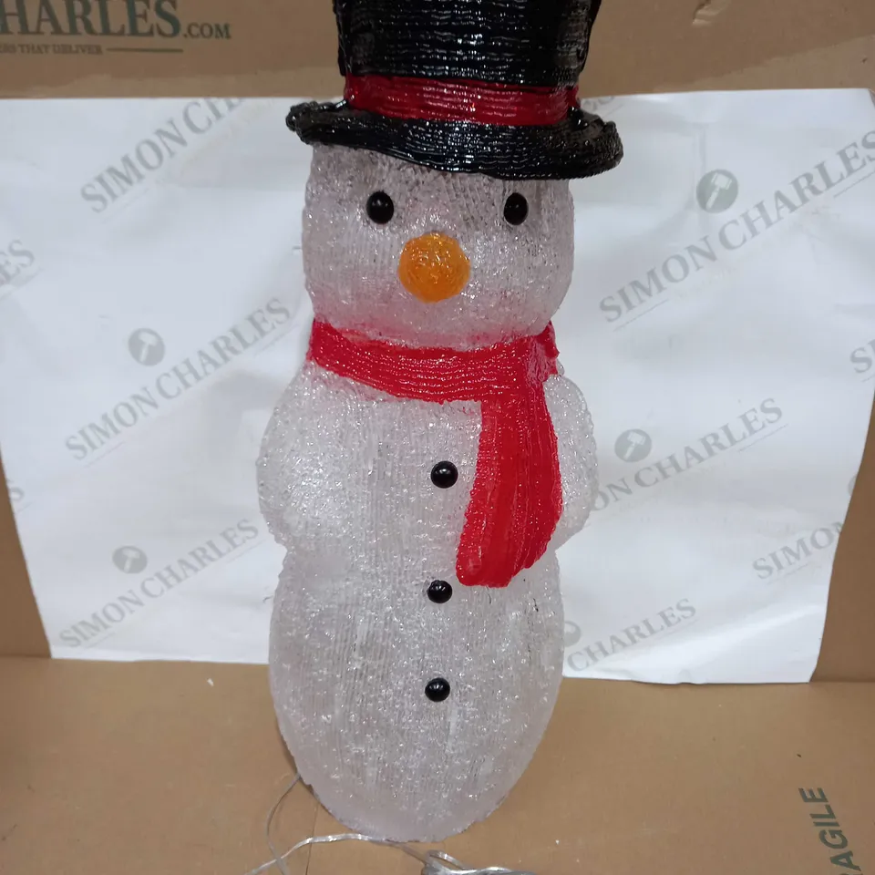 JOHN LEWIS SNOWMAN PARTY LIGHT