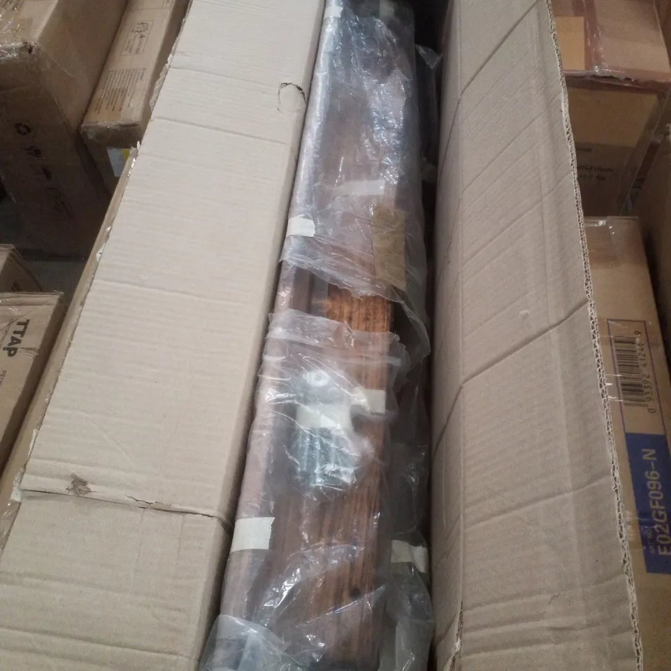 BOXED WOODEN DINING TABLE