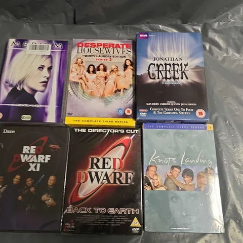 LOT OF APPROXIMATELY 25 ASSORTED MEDIA ITEMS TO INCLUDE THE OFFICE BOX SET, LIFE SEASON 2 AND THE GIRL TRILOGY