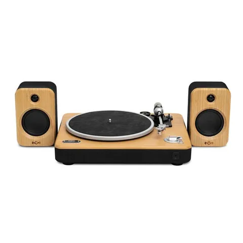 HOUSE OF MARLEY STIR IT UP BLUETOOTH TURNTABLE (BLACK)