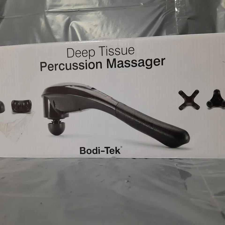 BODI-TEK CORDLESS DEEP TISSUE PERCUSSION MASSAGER