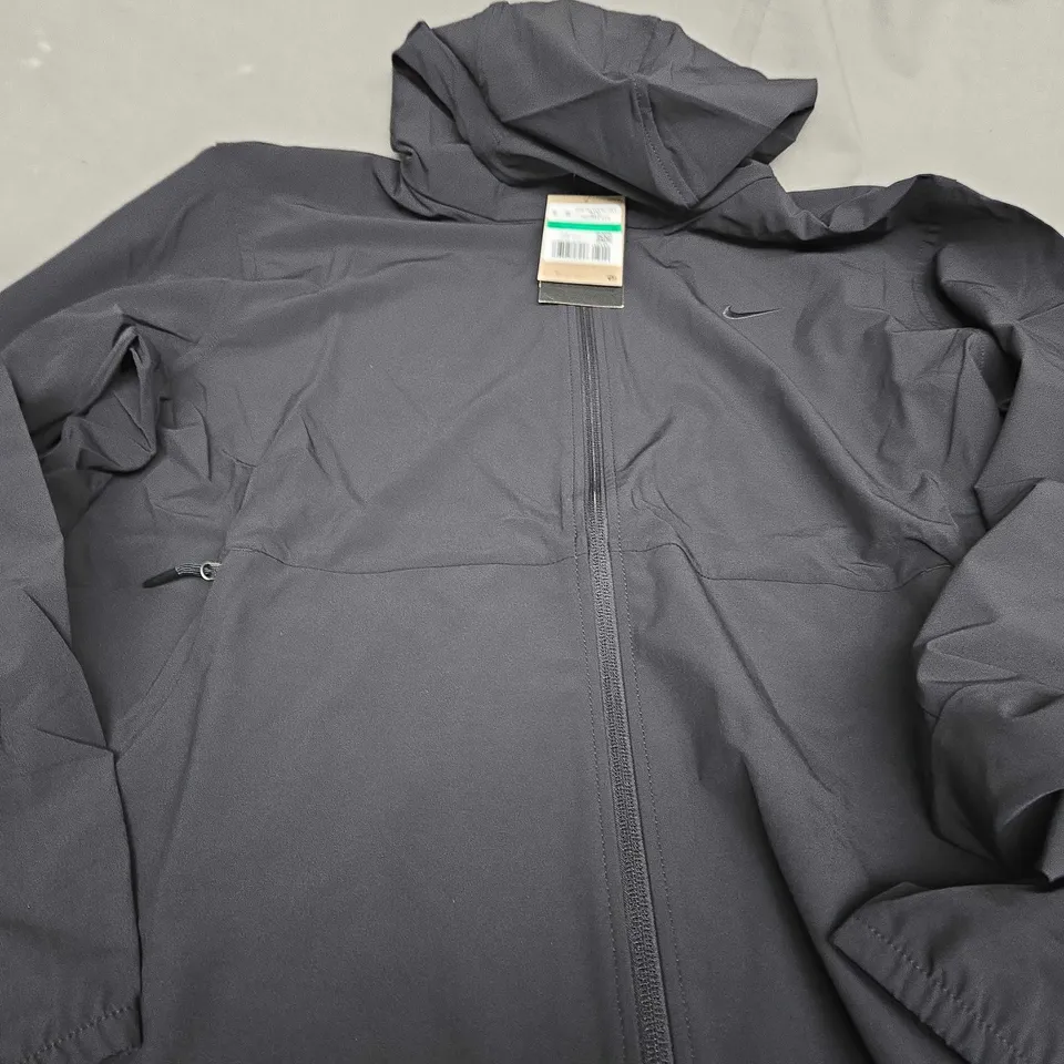 NIKE WOVEN BLACK JACKET - XL