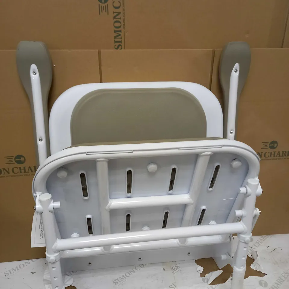 NRS HEALTHCARE FOLDING SHOWER SEAT WITH LEGS