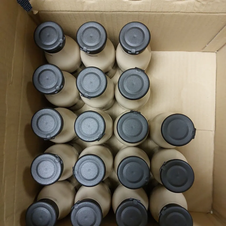 BOX OF APPROXIMATELY 15 AQUOLINA LATTE ICING SUGAR BODY MILK - 250ML