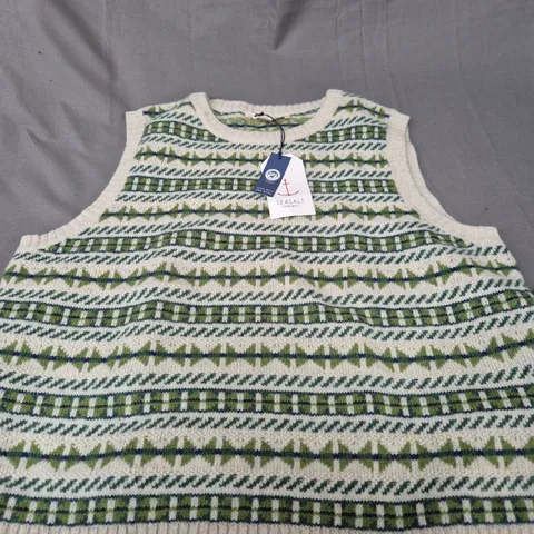 SEASALT CORNWALL LEMON PORCH VEST - SIZE 16