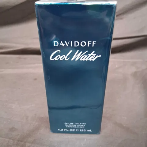 BOXED DAVIDOFF "COOL WATER" EAU DE TOILETTE SPRAY 125ML