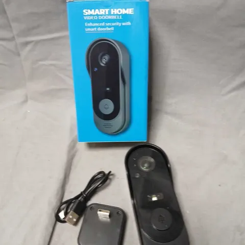 SMART HOME VIDEO DOORBELL – BOXED WITH USB POWER ADAPTER